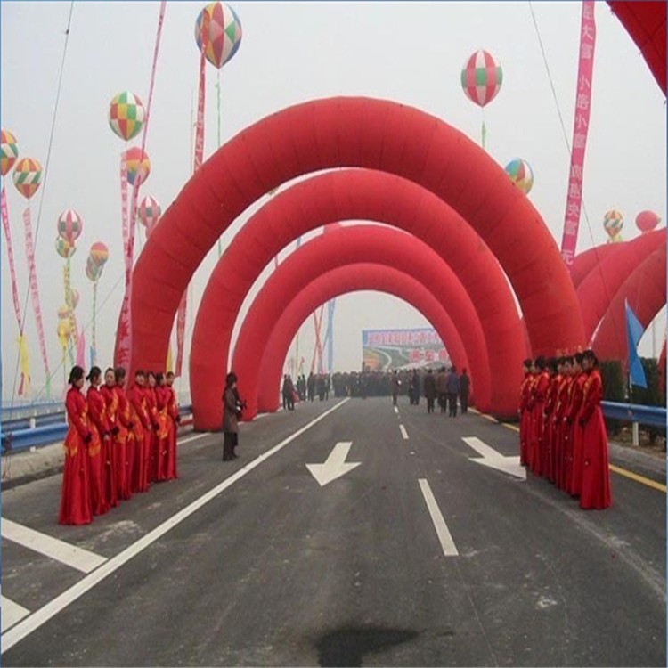 滦县开业纯红拱门